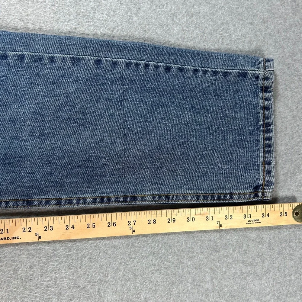 Levi's Jeans 505 Regular Fit Mens 33x34 Blue Denim Classic Workwear Casual
